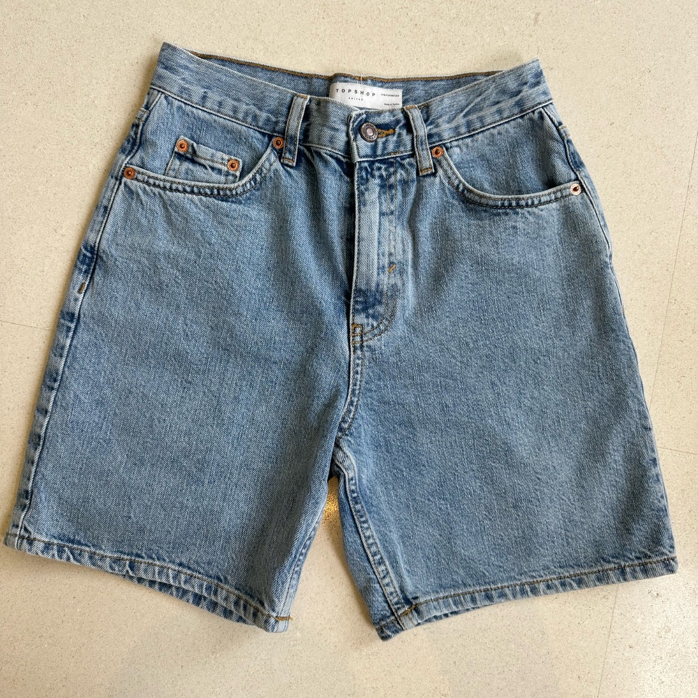 Worn Once! TOP SHOP Jean Shorts
